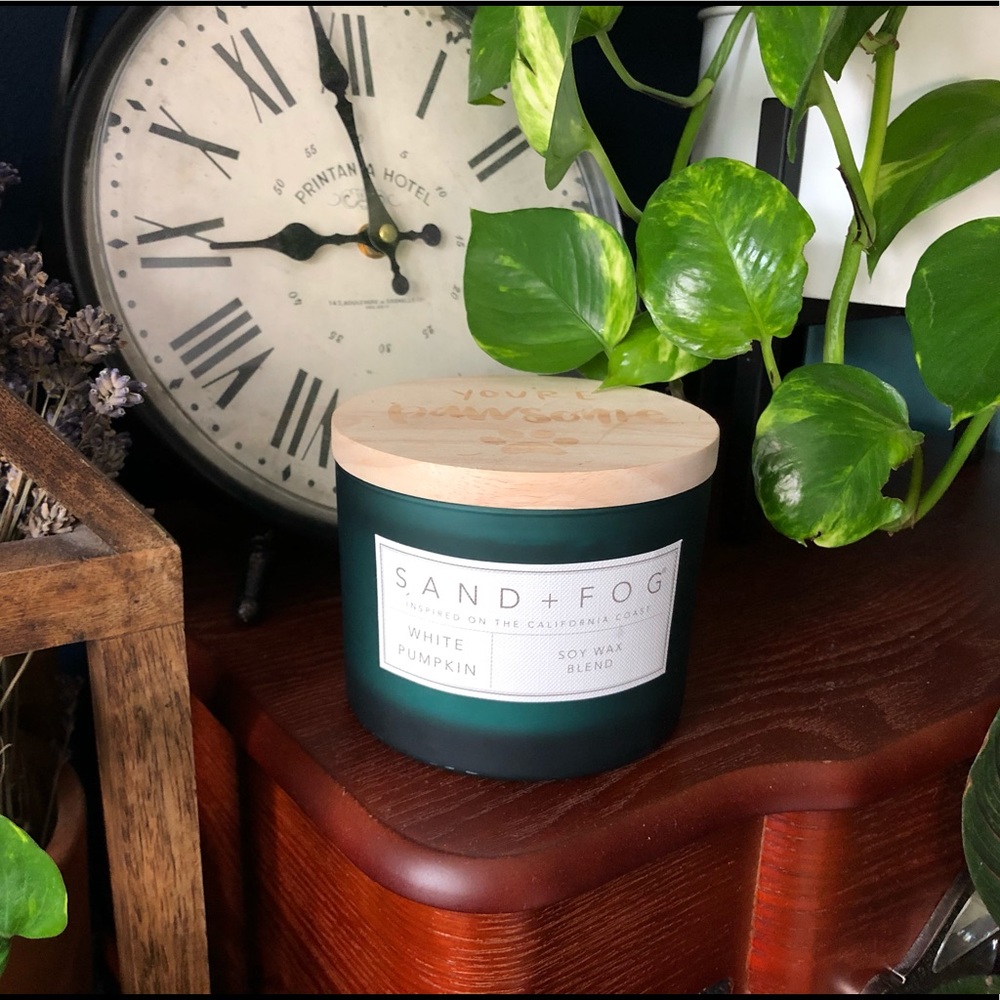 S+F (Sand + Fog) Candle-White Pumpkin